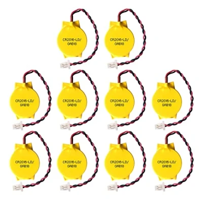 Immagine di EEMB 10PACK 3V CR2016 CMOS batteria con cavi e connettore SHR di ricambio del computer per IBM ThinkPad X1 Carbon 2nd 3rd 4th 5th 6th