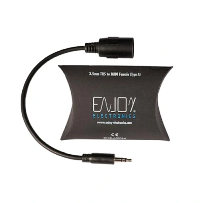 Immagine di Enjoy Electronics Adattatore MIDI Type a da Jack TRS 3.5mm DIN 5 (15cm)