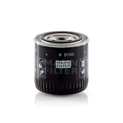 Immagine di MANN FILTER W 9100 Filtro olio 3/4 16 UNF 1B ad avvitamento