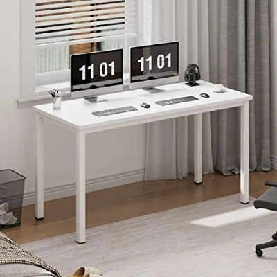 Immagine di SogesHome Scrivania per Computer Tavolo Studio in Stile Industriale Realizzato Legno e Metallo 100 x 60 75 cm, AC3DW SH