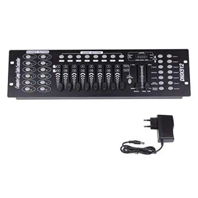 Immagine di UKing DMX512 Console Controllo Luci Fascio per Effetti Controller Party DJ Disco Operator Equipment