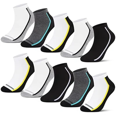 Immagine di L&amp;K 12 paia Calze da Uomo sportive Sneaker Calzini Cotone comodo multicolore 2123 39 42