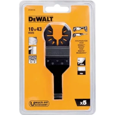 Immagine di DeWalt Dt20706 Qz Accessori Per Utensile Multifuzione N.5 Lame Tagli Ad Affondamento