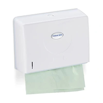 Immagine di Relaxdays Distributore Carta Asciugamani, da Muro, Sistema H2, Dispenser salviette HxLxP: 20,5 x27,5 x 10 cm ca. Bianco, ABS, PS