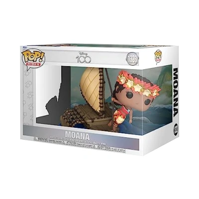 Immagine di Funko Pop! Ride Super Deluxe: Disney 100 Moana (finale) Figura in Vinile da Collezione Idea Regalo Merchandising Ufficiale Giocattoli per Bambini e Adulti Movies Fans