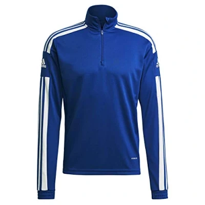 Immagine di adidas Performance Felpa con zip, Uomo, Taglia: Large, Blue