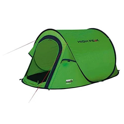 Immagine di High Peak Zelt Uni Vision 2 Tenda da Campeggio, Phantom Unisex Adulto, Verde/Fantasma, Misura Standard