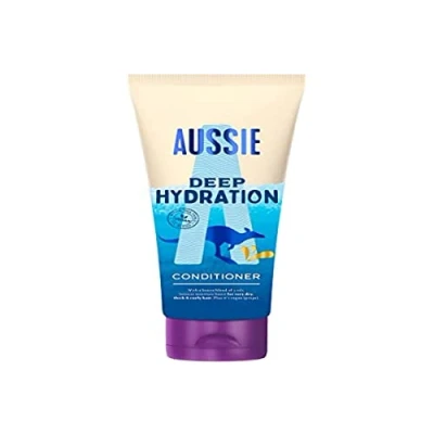 Immagine di Aussie Deep Hydration Balsamo Vegano, Idratazione Intensa, Per Capelli Molto Secchi, Spessi E Ricci, Olio Di Avocado, Jojoba Noci Macadamia, 200 ml