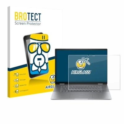 Immagine di brotect Pellicola Protettiva Vetro per HP Envy x360 2 in 1 16 Protezione Schermo [Durezza Estrema 9H, Chiaro]