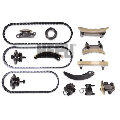 Immagine di HEPU 21 0424 Kit Catena distribuzione con ingranaggio albero intermedio, comando dentata, chiusa