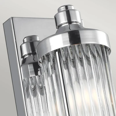 Immagine di FEISS Applique LED Paulson IP44 1 luce altezza 73,7cm