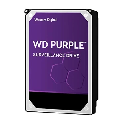 Immagine di WD Purple Hard Disk Drive 3 TB per sorveglianza, Intellipower 3.5 Inch SATA 6 Gb/s 64 MB di cache 5400 rpm Opzione FFP