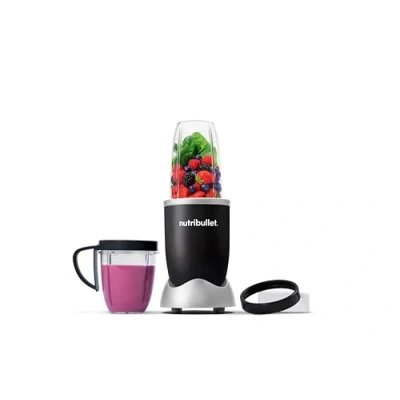 Immagine di nutribullet Original 600, Frullatore Elettrico, Tritatutto, Smoothie, Tritatutto Multifunzione, 600w, bicchieri da 700 ml e 500 ml, nero, NB606B