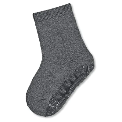 Immagine di Sterntaler Calzini con Suola Antiscivolo FLI Soft Uni, Grigio Scuro, 24 Bimbo