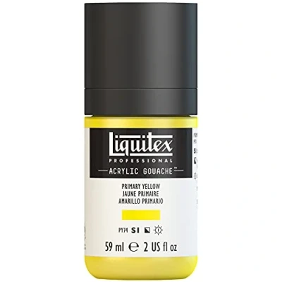 Immagine di Liquitex Acrylic Gouache Colore Acrilico Effetto 59 ml Primary Yellow