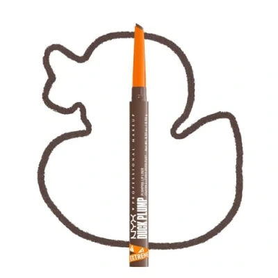 Immagine di NYX Professional Makeup, Matita Effetto Rimpolpante, Labbra Piene e Volumizzate, Arricchita con Zenzero Piccante Peperoncino, Duck Plump, Tonalità: Touch Up Taupe, 0,33 gr