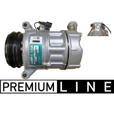 Immagine di MAHLE ORIGINAL ACP 1190 000P Compressore Aria Condizionata PXC16 12 PAG 46 SP A2 R 1234yf, 134a VOLVO: V60 I, XC60 XC70 II Station Wagon