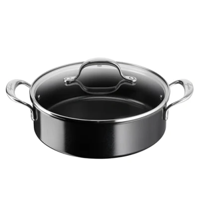 Immagine di Lagostina Desideria, Casseruola Semifonda Antiaderente 26 cm con Rivestimento in Ceramica per Riscaldamento Rapido e Cottura Uniforme, Adatto a Tutti i Piani