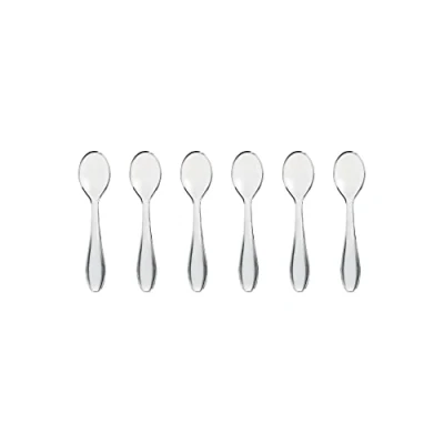 Immagine di Guzzini Gocce, Cucchiaini da caffè Art&amp;Cafe, set 6, colore: Trasparente