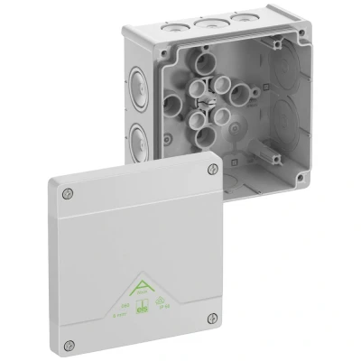 Immagine di Spelsberg 80640001 Cassetta di derivazione (L x L A) 127 70 mm Grigio IP66 1 pz.