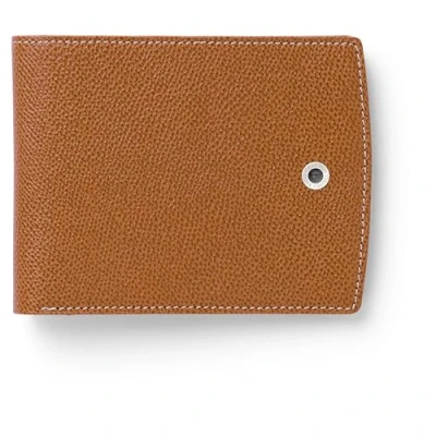 Immagine di Graf von Faber Castell 118941 Porta carte di credito Epsom, cognac, con scomparti per e banconote