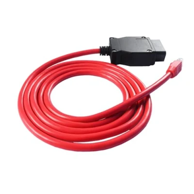 Immagine di Dezanyc ENET OBD2 OBD Ethernet Cabel RJ45 Compatibile con BMW Bimmercode Serie F ista G codifica