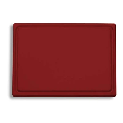 Immagine di F. DICK, scollatura per saf (tagliere in plastica, marrone rosso, 265x325x18 mm, utilizzabile su entrambi i lati, HACCP) 91 265 000 02