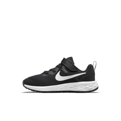 Immagine di Nike Revolution 6 (PSV), Scarpe da Corsa Unisex Bambini e Ragazzi, Nero/Bianco Dk Grigio Fumo, 30 EU