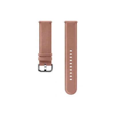 Immagine di Samsung Galaxy Watch Active2 Cinturino in pelle, colore: Rosa oro