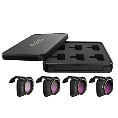Immagine di Fututech Kit filtro ND per lenti DJI Mini 4K SE Mavic 2 protezione lenti, accessorio Drone impermeabile anti graffio (ND4*1 ND8*1 ND16*1 ND32*1)
