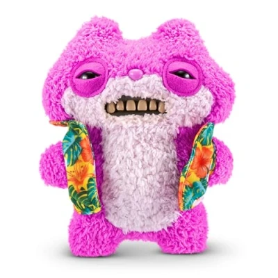 Immagine di Fuggler Vacay Vibes di ZURU, Funny Ugly Monster, peluche, da collezione, giocattolo(Sketchy Squirrel)
