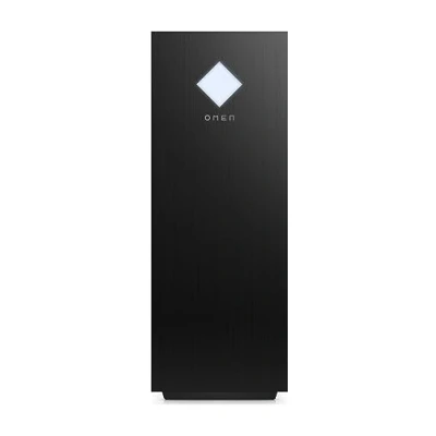 Immagine di HP OMEN 25L Gaming Desktop Intel Core i7 14700F 16GB DDR5 RAM, 1TB SSD, NVIDIA GeForce RTX 4070 (12 GB), Windows 11 Home, nero con finestra laterale