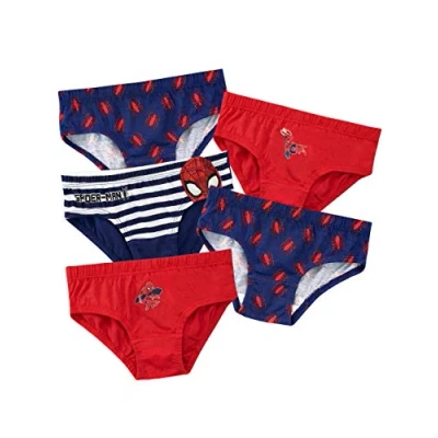 Immagine di Spiderman Biancheria Intima per Ragazzi Confezione da 5 Multicolore 18 24 Mesi