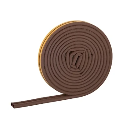 Immagine di HELPMATE Nastro sigillante autoadesivo per finestre e porte Guarnizione finestra/guarnizione porta isolare colonne da 3 a 5,5 mm di larghezza 9 x 6 (profilo D 18