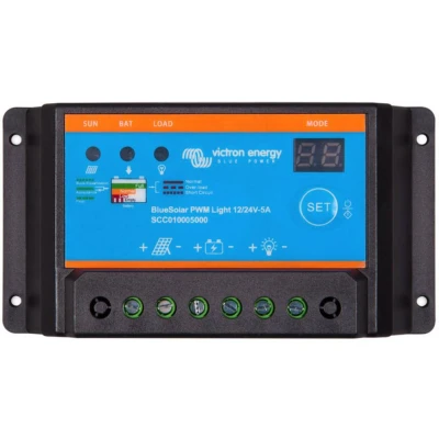 Immagine di Victron Energy BlueSolar PWM Light Charge Controller 12/24V 30A Regolatore di carica 12 V, 24 V 30 A
