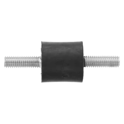 Immagine di 4Pcs M6 Isolatore in gomma antivibrazione con 2 perni filettati Ammortizzatore Doppie estremità Vite Supporti Antivibranti Silent Block Damper Car Boat Bobine (VV20*20 M6*18)