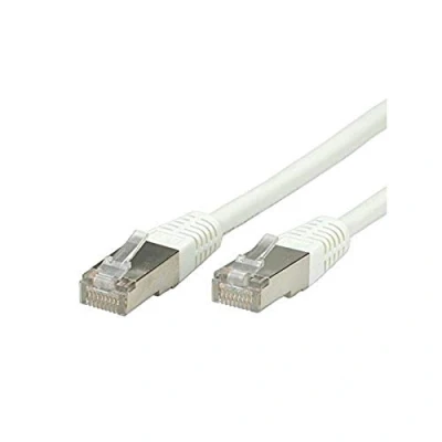 Immagine di Value 21.99.1326 RJ45 cavo di rete, patch CAT 6 S/FTP 0.50 m Bianco doppia schermatura 1 pz.