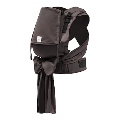 Immagine di Marsupio Stokke Limas Plus, Marrone Espresso Versione 2023 (OCS) half buckle Tre opzioni di trasporto Sicuro per bambini 4 18 kg