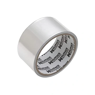 Immagine di WOLFPACK LINEA PROFESIONAL Nastro adesivo in alluminio 48 mm. x 5 m. 66 micron