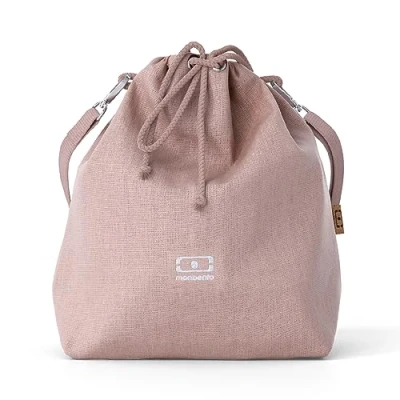 Immagine di monbento MB Fresh Rosa Borsa Termica Pranzo con Tracolla frigo per Lunch Box