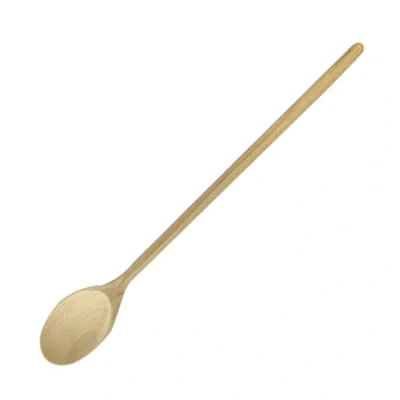 Immagine di Fackelmann Cucchiaio da cucina lungo in legno di faggio FSC, Mestolo naturale per sughi, salse e preparazioni casseruola, Utensile resistente sostenibile, 40 cm