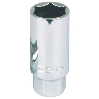 Immagine di KS Tools, Chiave a bussola + esagonale, Presa per candela 1/2&quot; CHROMEplus (18 mm)