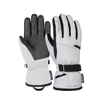 Immagine di Reusch Hannah R Tex Xt Guanti, Donna, Bianco/Nero, 6.5