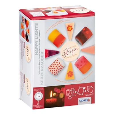 Immagine di Glorex 6 8650 102 Set Decorare, Completo per Modellare Le Candele, Ottima Idea Regalo Creativa, Wax, Multicoloured, Unknown