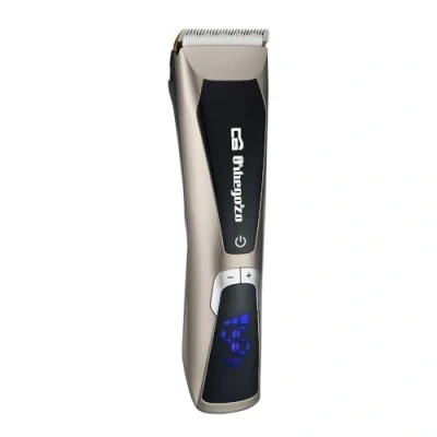 Immagine di Orbegozo CTP 3500 Tagliacapelli professionale, resistente all&#039;acqua, lama mobile in ceramica autoaffilante e fissa con rivestimento titanio, 2 ore di autonomia, 1400 mAh, 3 velocità, 1 grammo,