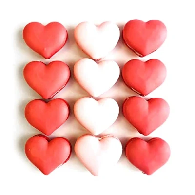 Immagine di Silikomart MAC03 Heart Tappeto in Silicone n.42, Rosso, 5.5 x 30.5 cm