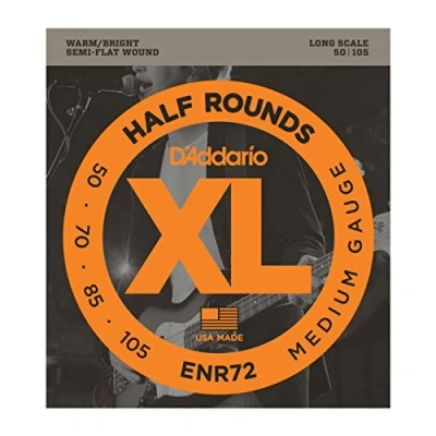 Immagine di d&#039;Addario ENR72 Set Corde Basso Half Rounds