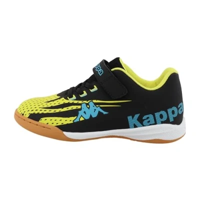 Immagine di Supremo Kappa 95k0233006, Scarpe da Ginnastica, Nero Giallo Turchese, 32 EU