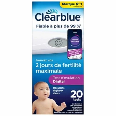 Immagine di Clearblue Test di Ovulazione Digitale, Ti Aiuta A Progettare, È Provato, 1 Dispositivo Digitale E 20
