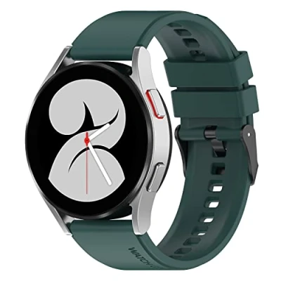 Immagine di cinturino per Huawei Watch GT2 46 mm, di ricambio in silicone compatibile con GT3/GT3 Pro/GT2 Pro, 22 mm (Verde)